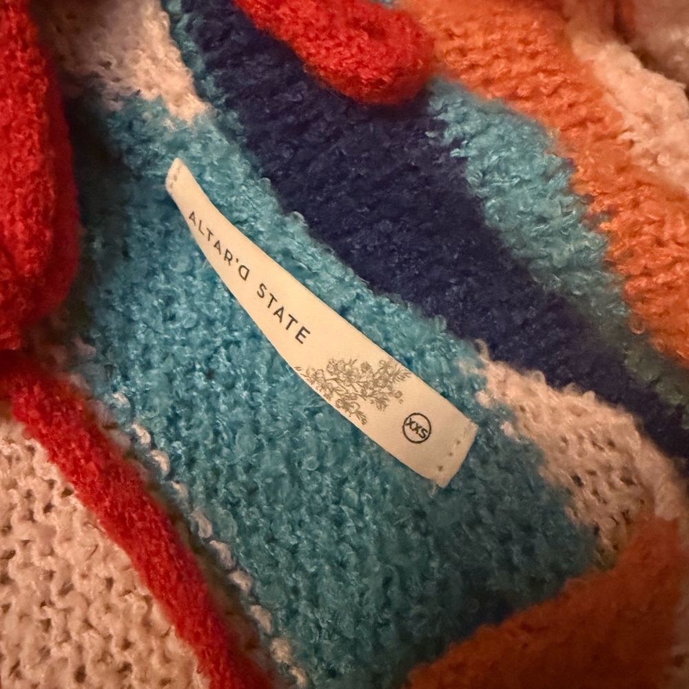 Altar'd State Multicolor Knit Sweater - Picture 2 of 3